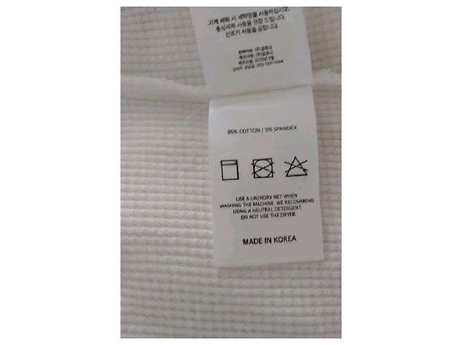 Autre Marque Pull en coton blanc GLOWNY - vue 8
