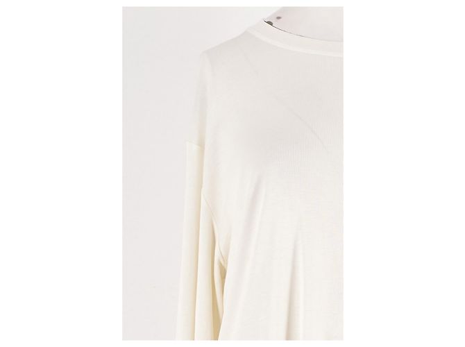 Top recto blanco By Malene Birger - vista 3