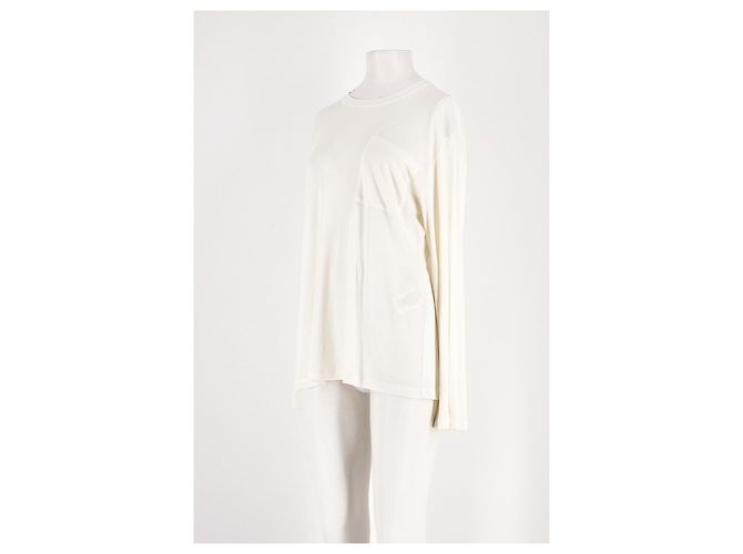 Top recto blanco By Malene Birger - vista 4