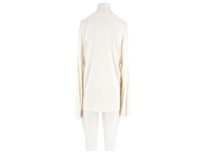 Top recto blanco By Malene Birger - vista 6
