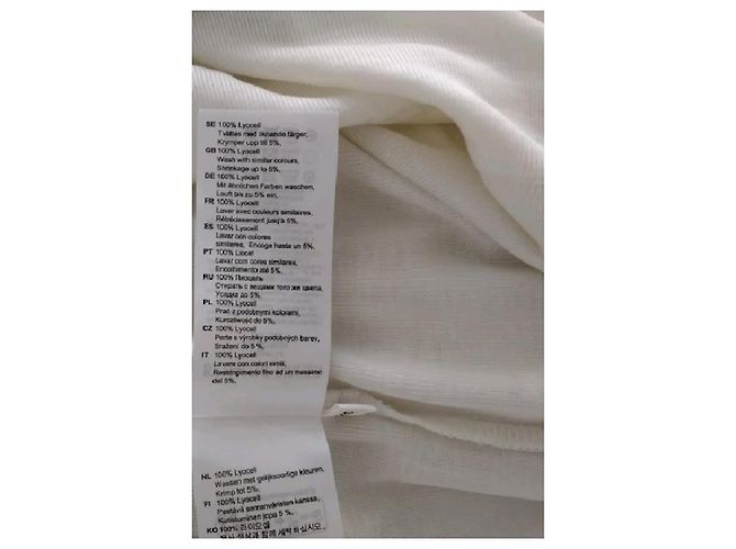 Top recto blanco By Malene Birger - vista 8
