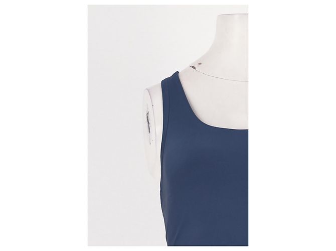 Autre Marque Top taglio dritto blu navy ALO - vista 3