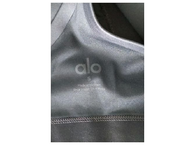 Autre Marque Top taglio dritto blu navy ALO - vista 7
