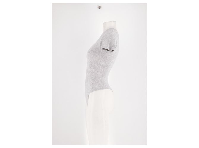 Autre Marque Top de algodón gris SKIMS - vista 5