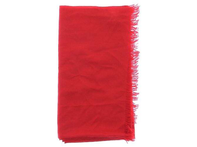 Bufanda Eric Bompard de cachemira roja - vista 2