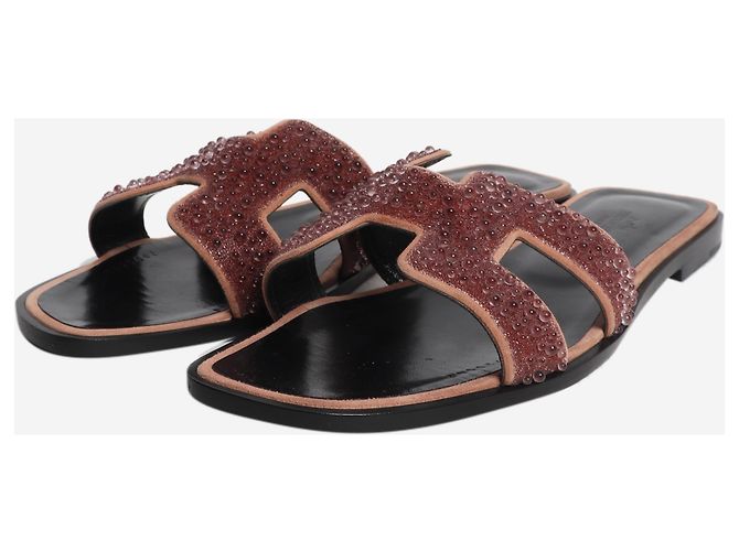 Sandali Oran con perline Hermès - vista 2