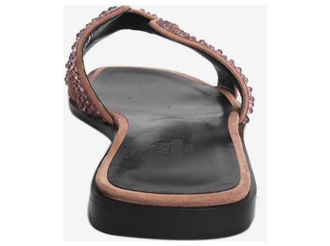 Sandali Oran con perline Hermès - vista 3