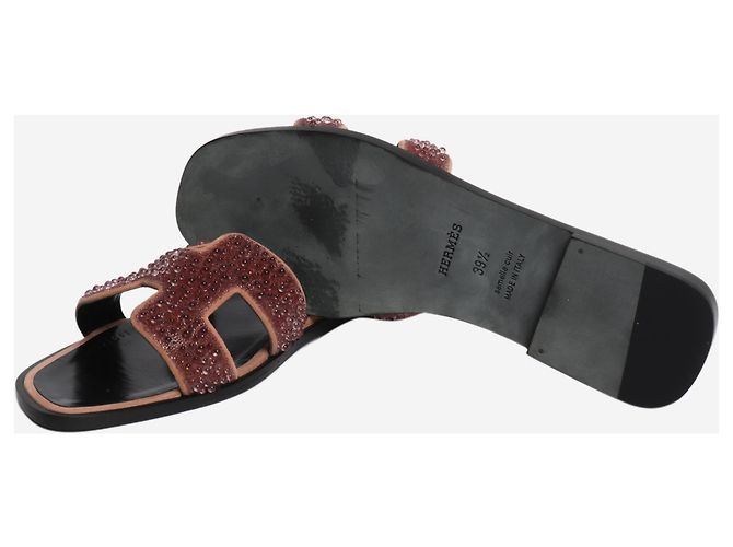 Sandali Oran con perline Hermès - vista 4