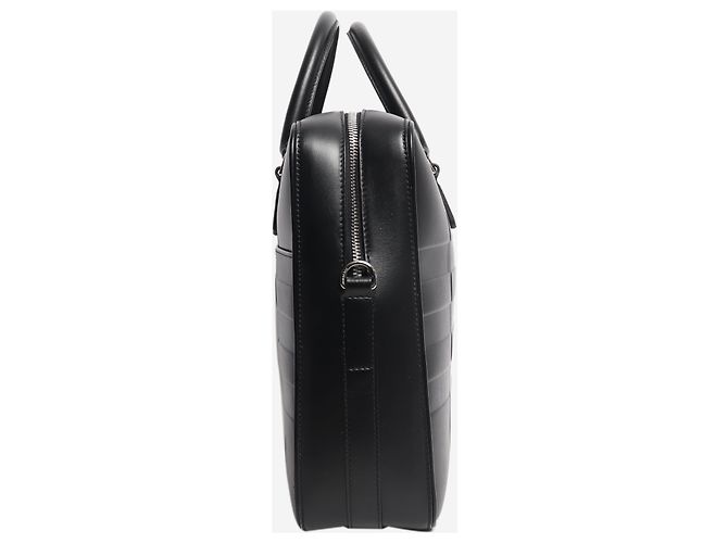 Burberry Pasta de couro preta Preto - vista 4