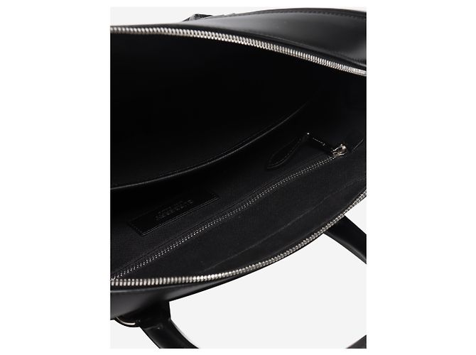 Burberry Pasta de couro preta Preto - vista 6