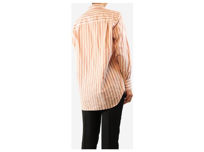 Loro Piana Blusa a rayas rosas - size UK 8 - vista 2
