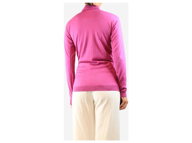 Valentino Lila Rollkragenpullover - Größe XS - Ansicht 2