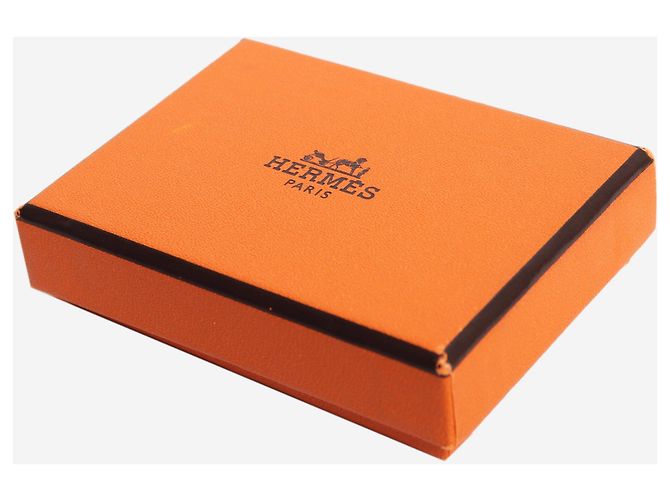 Hermès Foulard White Chaine d'Ancre 90 ring Bianco - vista 5