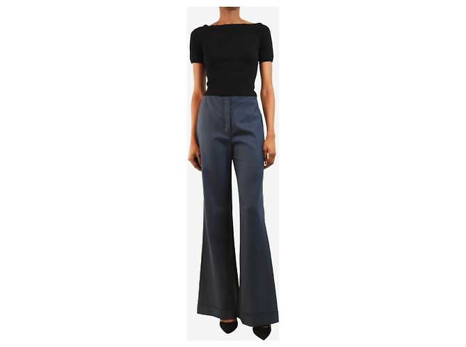 The row Gerade geschnittene Hose in Mitternachtsblau - size UK 8 - Ansicht 2