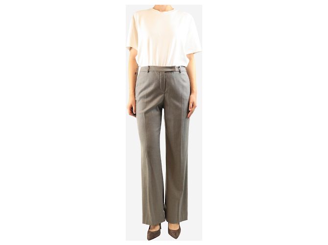 Loro Piana Pantalones de cachemira marrón - size UK 10 Castaño - vista 2