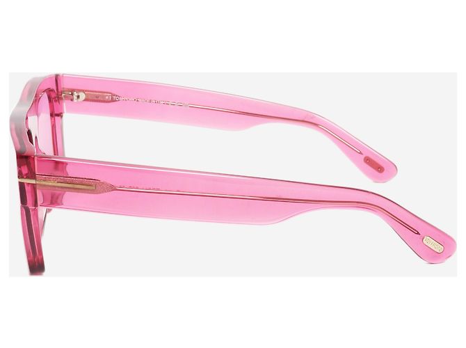 Tom Ford Fausto Sonnenbrille Pink - Ansicht 3