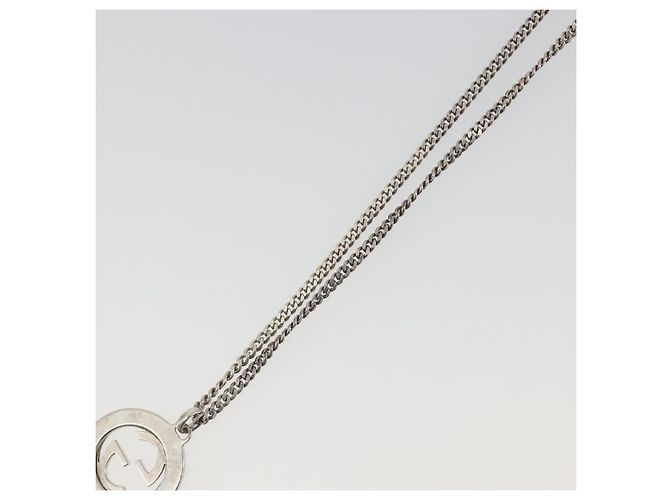 GUCCI Interlocking G Necklace Ag925 Silver - vista 11