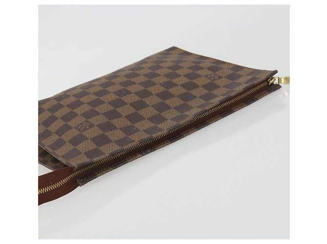 LOUIS VUITTON Damier Ebene Poche Toilette 26 Pouch N47543 LV - vista 5
