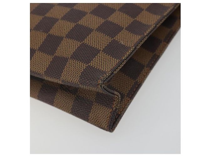 LOUIS VUITTON Damier Ebene Poche Toilette 26 Pouch N47543 LV - vista 7