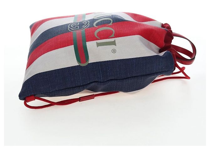GUCCI Rucksack Coated Canvas Red 473872 - Ansicht 4