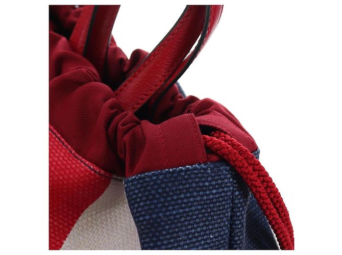 GUCCI Rucksack Coated Canvas Red 473872 - Ansicht 9