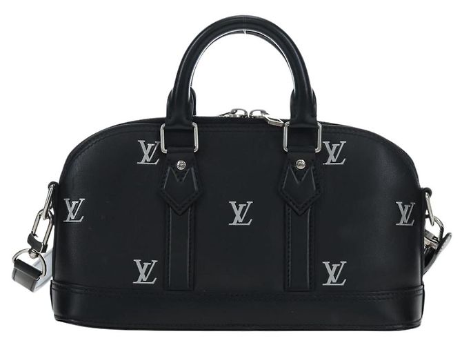 LOUIS VUITTON Alma EW Hand Bag Calf leather Black M24529 LV - vista 13