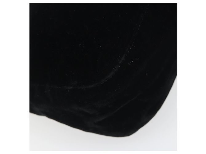 FENDI Schultertasche mit Kette Velor Black - Ansicht 15