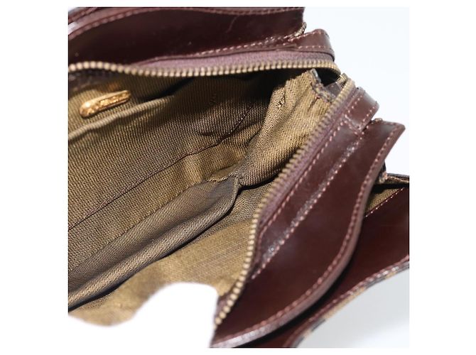 FENDI Zucca Canvas Hand Bag Brown Gold Tone - vista 18