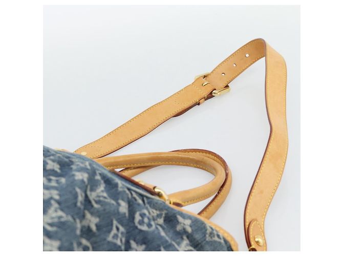 LOUIS VUITTON Monogram Denim Neo Cabby GM Hand Bag 2way Blue M95350 - vista 14