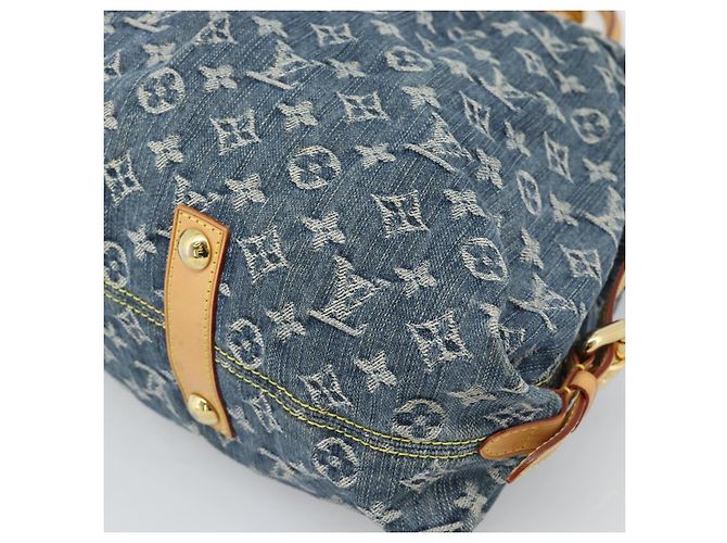 LOUIS VUITTON Monogram Denim Neo Cabby GM Hand Bag 2way Blue M95350 - vista 17