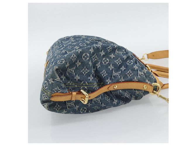 LOUIS VUITTON Monogram Denim Neo Cabby GM Hand Bag 2way Blue M95350 - vista 4