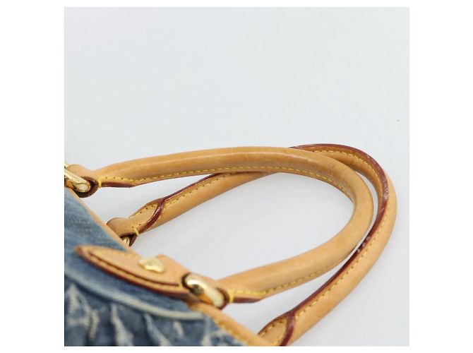 LOUIS VUITTON Monogram Denim Neo Cabby GM Hand Bag 2way Blue M95350 - vista 8