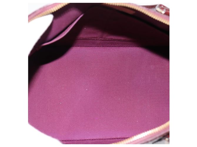 LOUIS VUITTON Monogram Vernis Alma PM Hand Bag Rouge Favist M91691 - vista 11