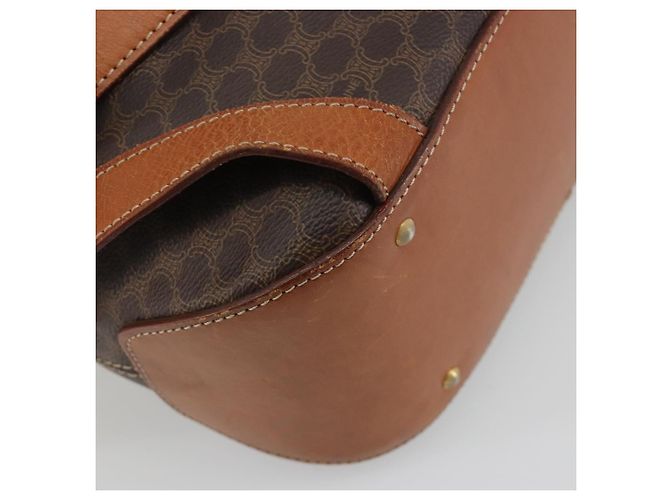 Céline CELINE Macadam Rucksack PVC Leder Braun Goldfarben - Ansicht 18