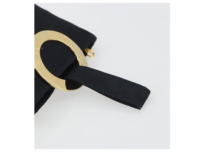 Céline CELINE Circle Pouch Canvas Black Gold - vista 7
