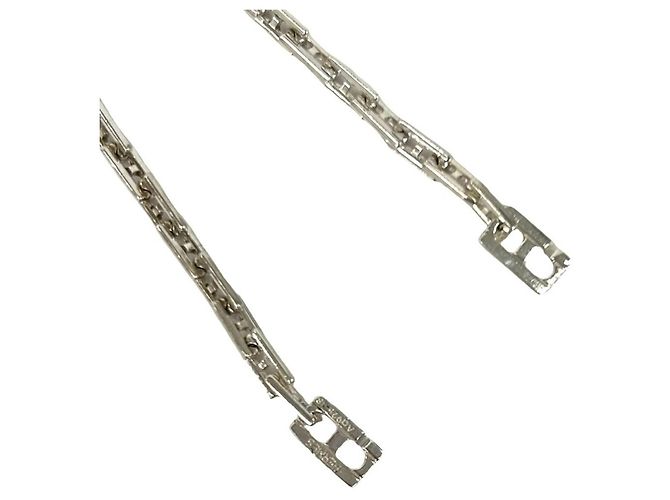 Hermès Hermes Vintage Hercules MM Charm Bracelet Silvery - view 5