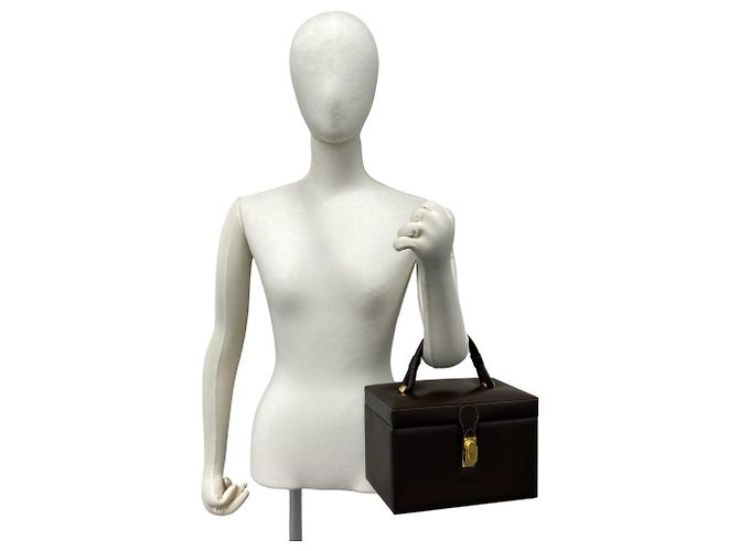 Loewe Vintage Handtasche aus Leder mit Anagram-Logo Braun - Ansicht 2