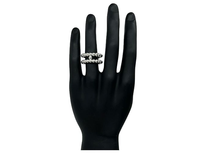Ring Hermès Anillo Parade HERMES en Plata 925 - vista 2