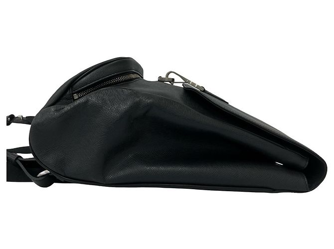 Louis Vuitton Cassia Taiga Leather Backpack Black - view 6
