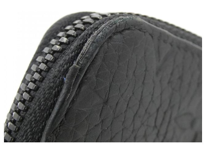 Portafoglio Zippy Louis Vuitton Taurillon Monogram Nero - vista 3