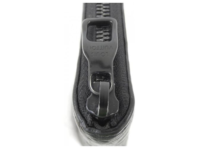 Portafoglio Zippy Louis Vuitton Taurillon Monogram Nero - vista 4