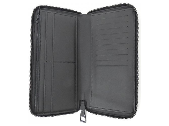 Portafoglio Zippy Louis Vuitton Taurillon Monogram Nero - vista 5