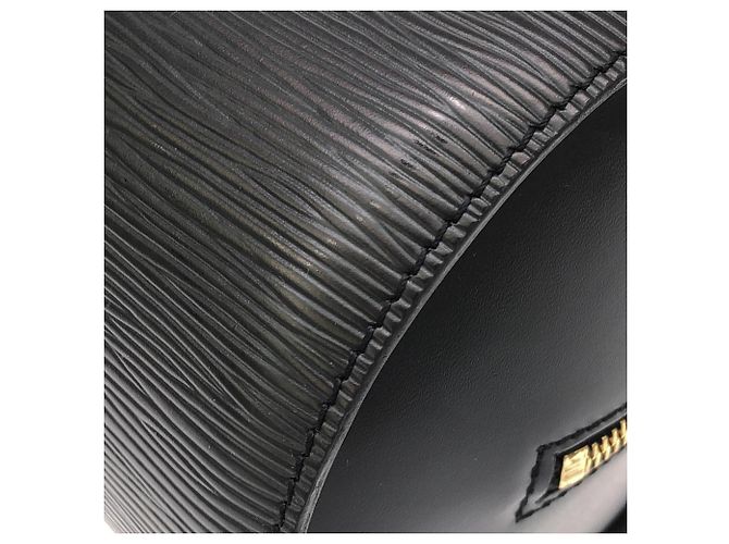 Borsa Louis Vuitton Epi Soufflot Nero - vista 3