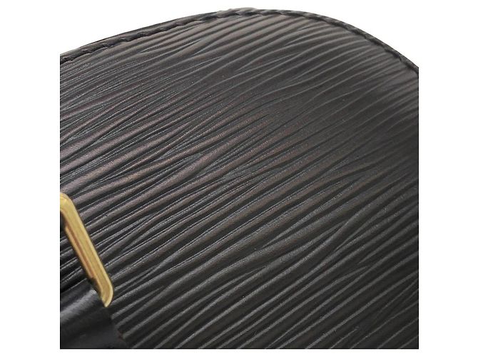 Borsa Louis Vuitton Epi Soufflot Nero - vista 7
