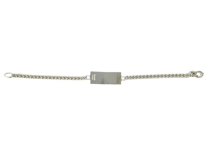 Autre Marque Bracciale con piastra di identificazione medica Tiffany Argento - vista 6