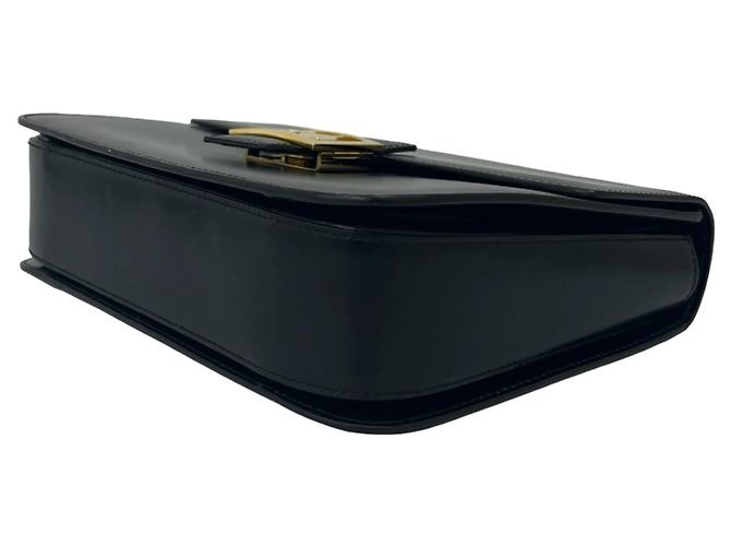 Céline Celine Mini Tote Bag aus Leder Schwarz - Ansicht 8