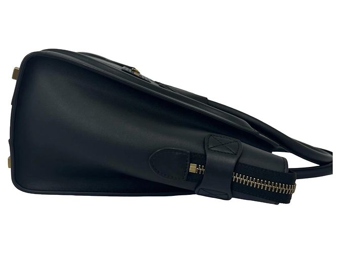 Céline Borsa a mano Celine Luggage Micro Shopper Nero - vista 6