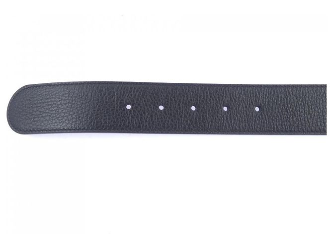 Cintura Standard Gucci 525040 Nero Rosso - vista 4