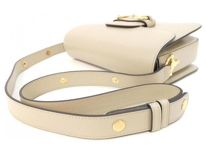 Borsa a tracolla Gucci HORSEBIT 1955 Beige - vista 5