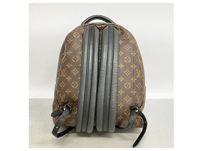 Mochila Louis Vuitton Monogram Palm Springs MM Castaño - vista 12